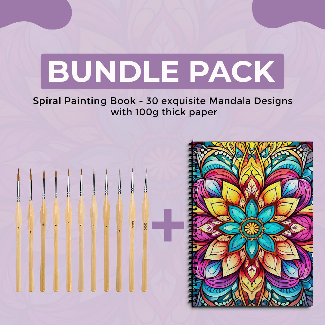 DetailPro - Fine Detailing PaintBrush Set